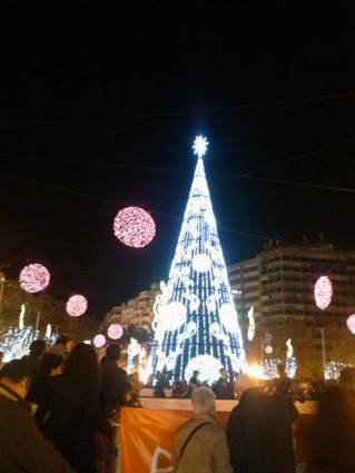 Gli eventi natalizi a Valencia nel 2013