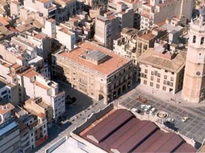 Vista aerea di Castellon de la Plana