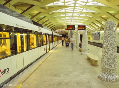 La metropolitana di Valencia