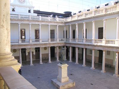 La sede dell'università a Valencia