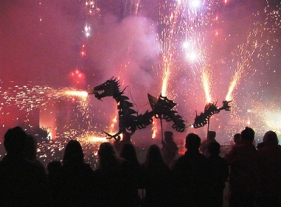 Cabalgata del Fuego di Valencia