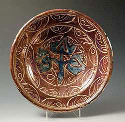 Oggetto esposto al Museo della Ceramica di Manises.