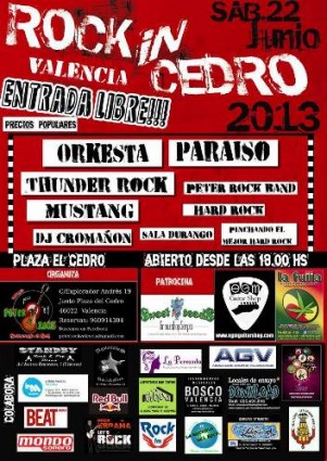 Prima edizione di Rock in Cedro