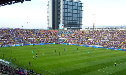 Sfida tra il Levante e il Barcellona