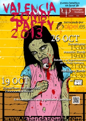 Valencia Zombi Party 2013