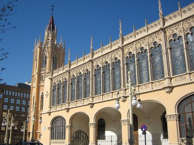 Facciata del Palacio de la Exposición