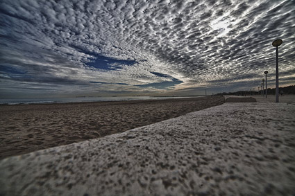 La spiaggia del Pinedo